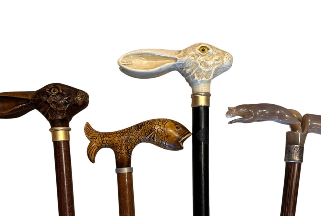 Collection of Antique Walking Sticks or Canes (1 of 15)