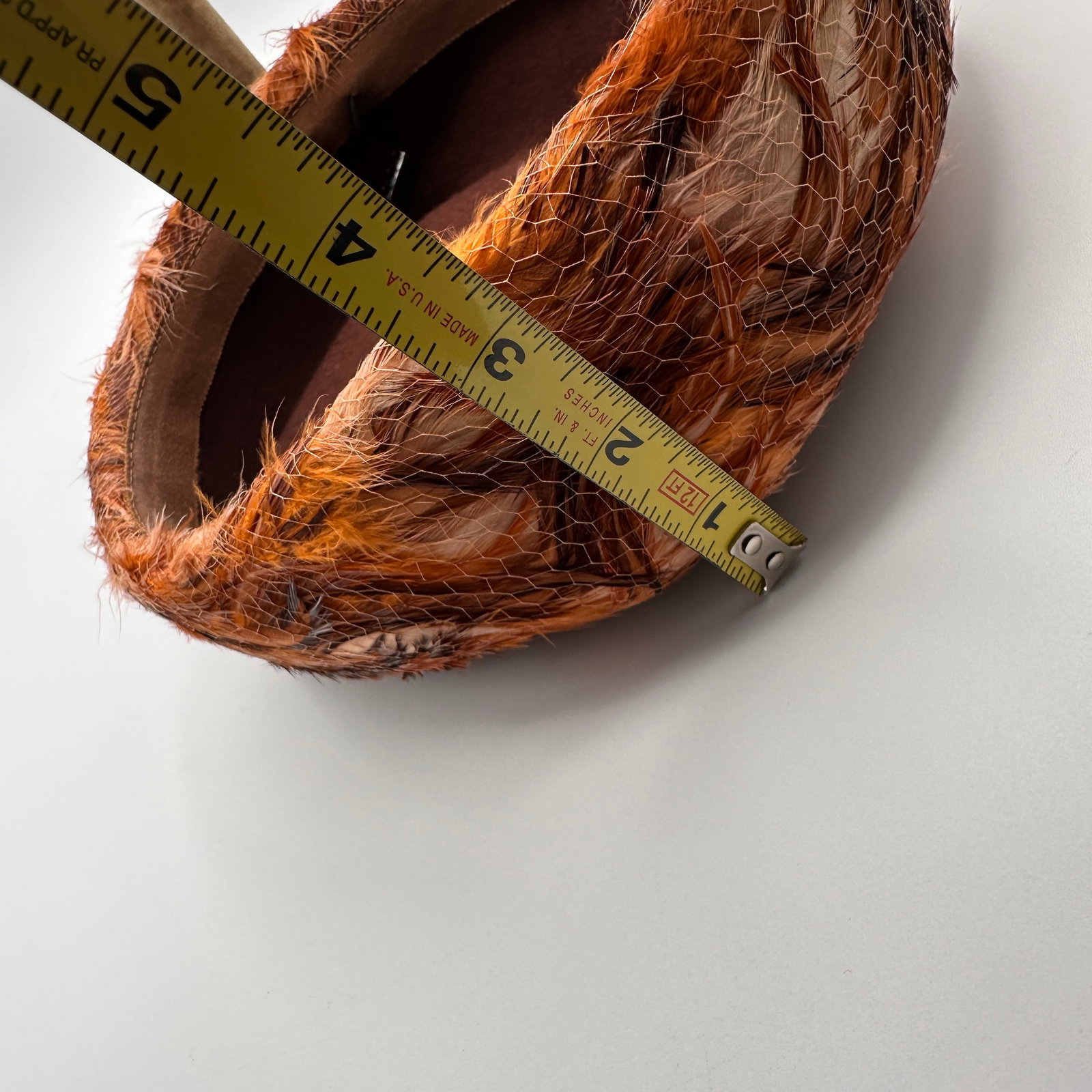 Vintage Feather Hat - 8