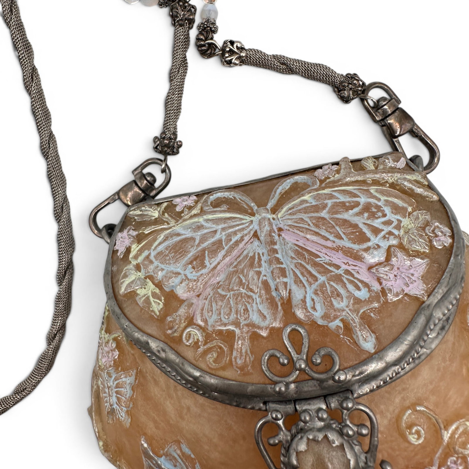 Maya Hard Shell Evening Bag with Dustbag - 3