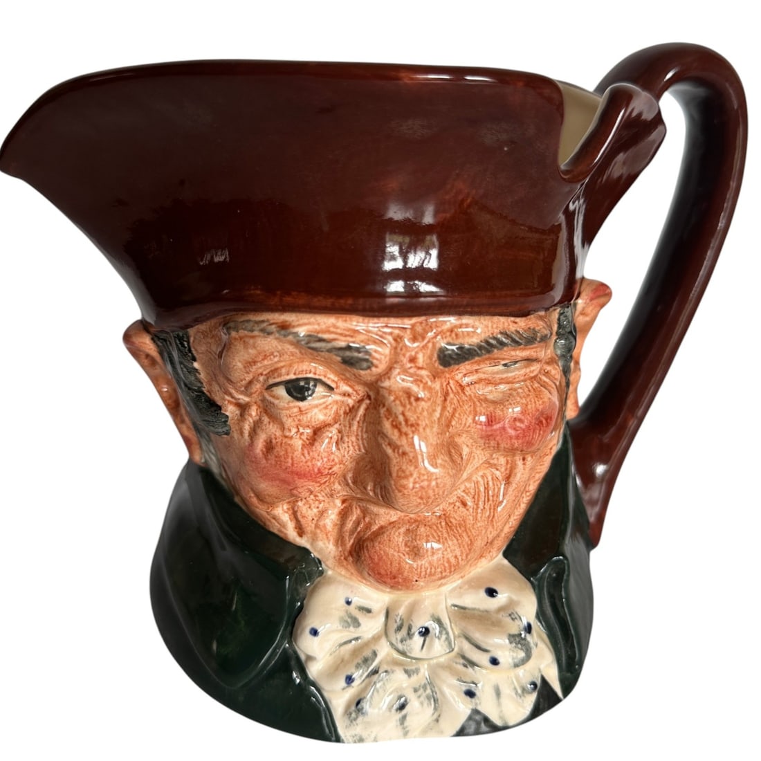 Old Charley Royal Doulton Toby Jug: Measures 5 3/4" tall. Refer to photos for additional condition information as they are a part of the description. Please note lots may show signs of wear commensurate with age and use, and the lack of