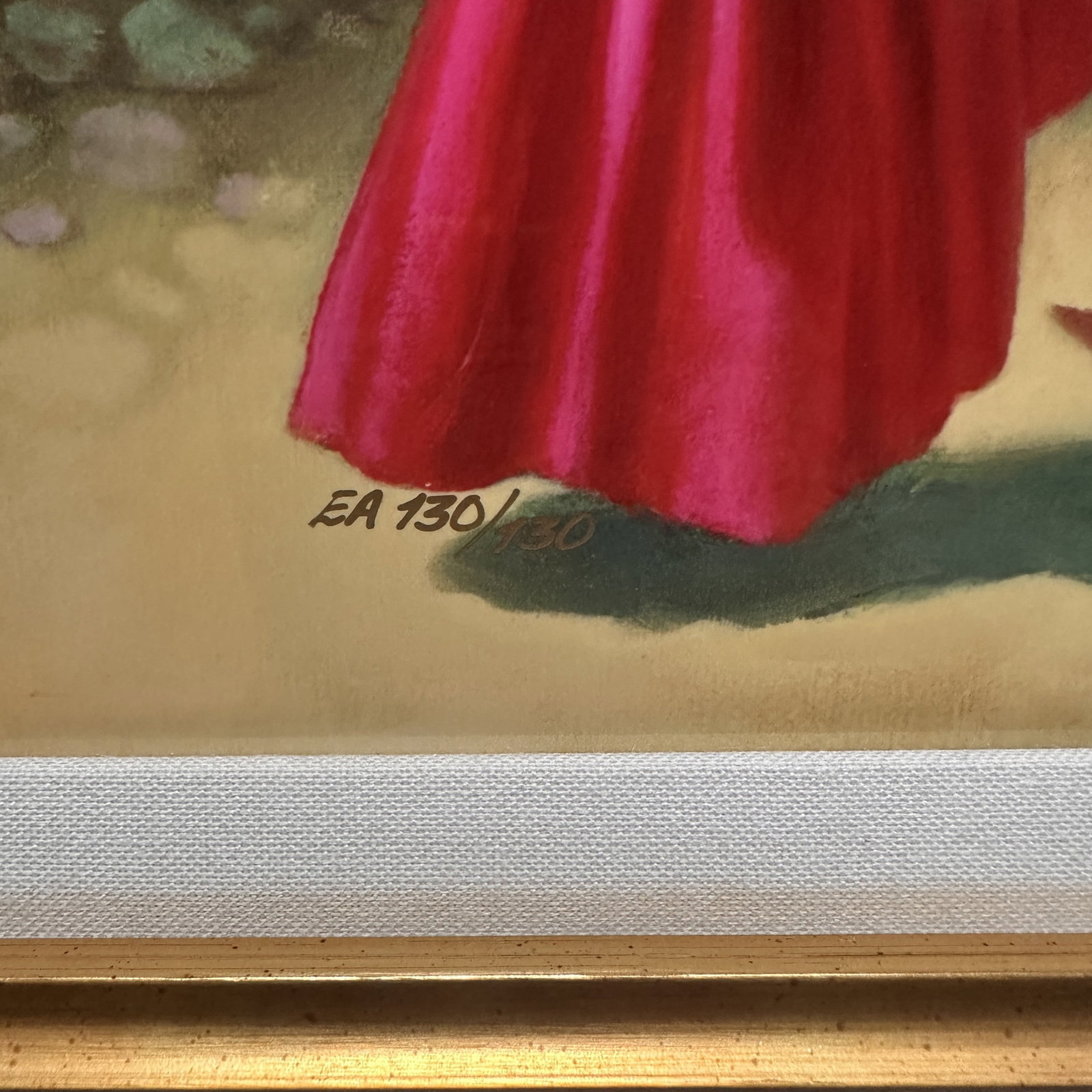 Michael Cheval Hand Signed and Numbered Dye Sublimation "Evolution" - 4
