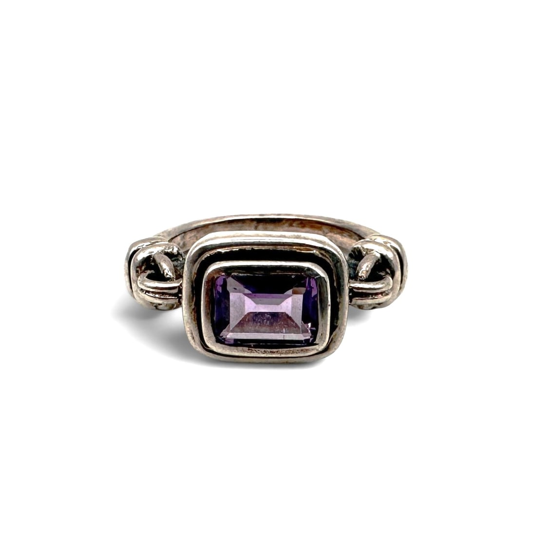 Silpada Sterling Silver and Amethyst Ring - 2