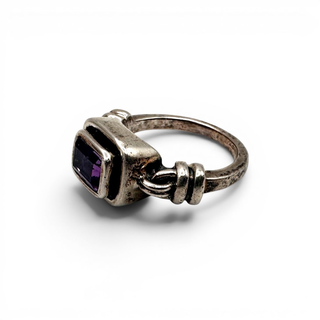 Silpada Sterling Silver and Amethyst Ring - 3