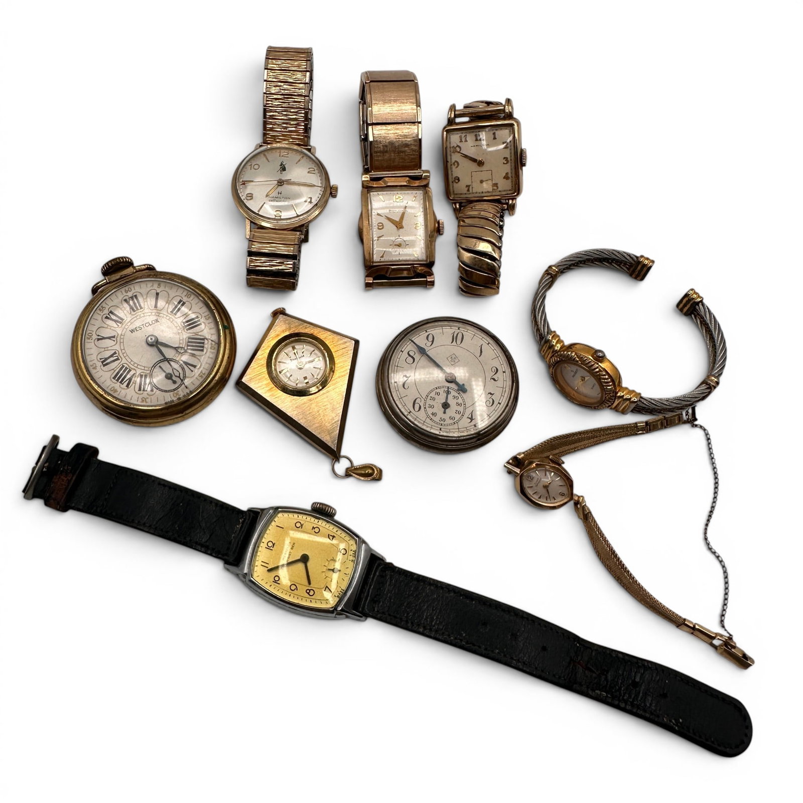 Vintage Watches including Bulova, Hamilton, Hamilton Self Winding (1 of 17)