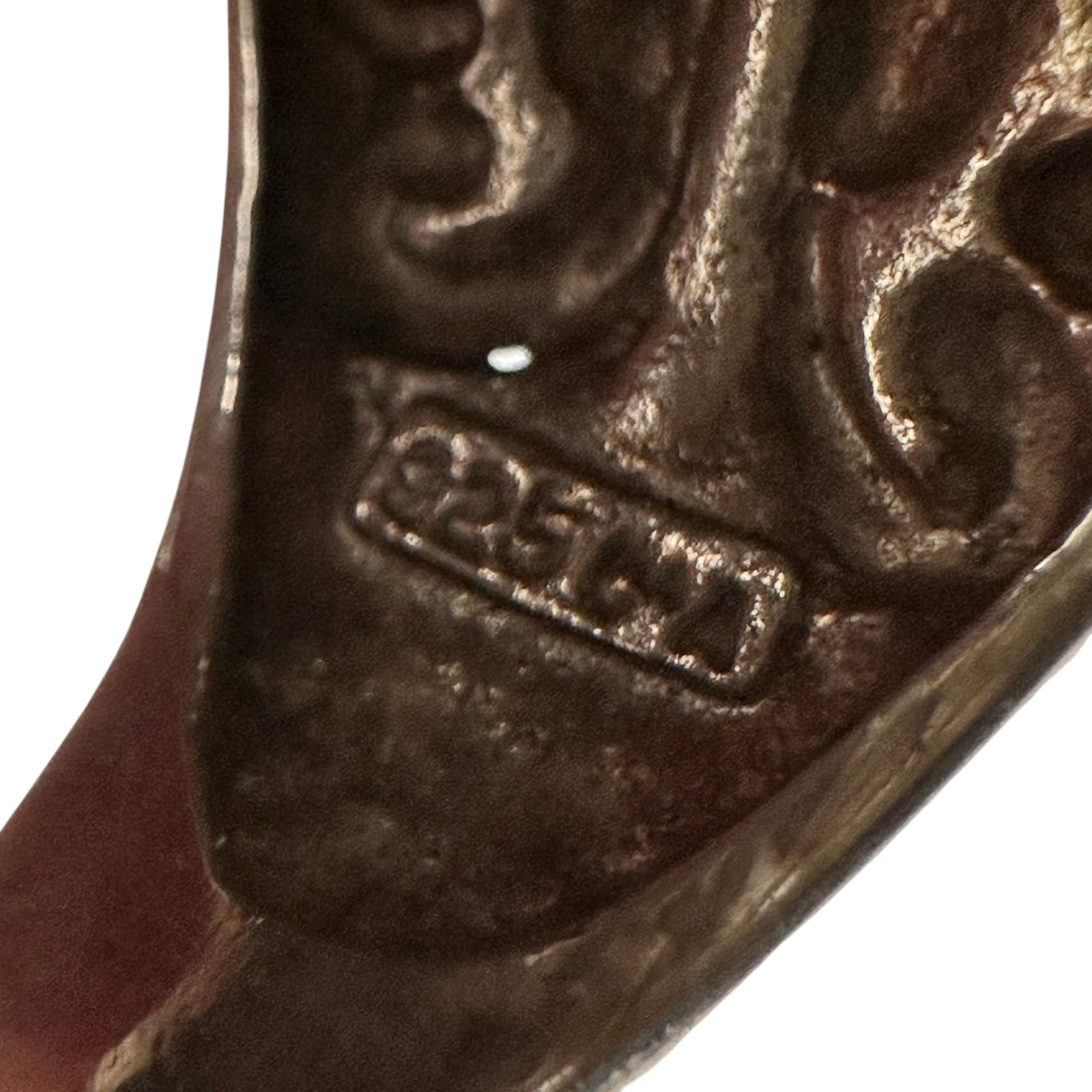 Ornate Scrollwork Sterling Silver Ring - 6