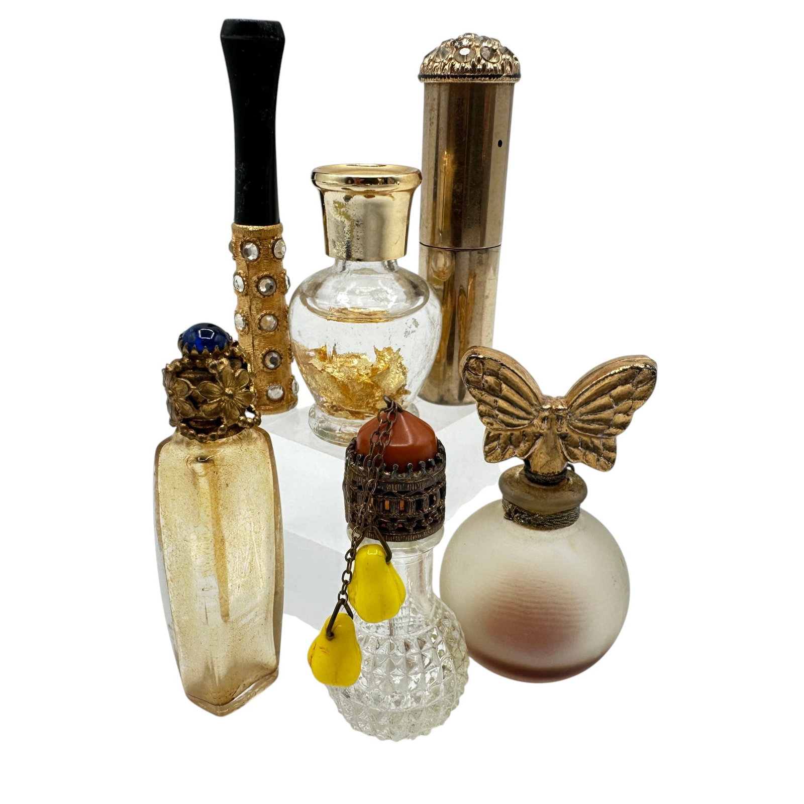 Collection of Vintage Perfume Bottles and Accessories (1 of 10)