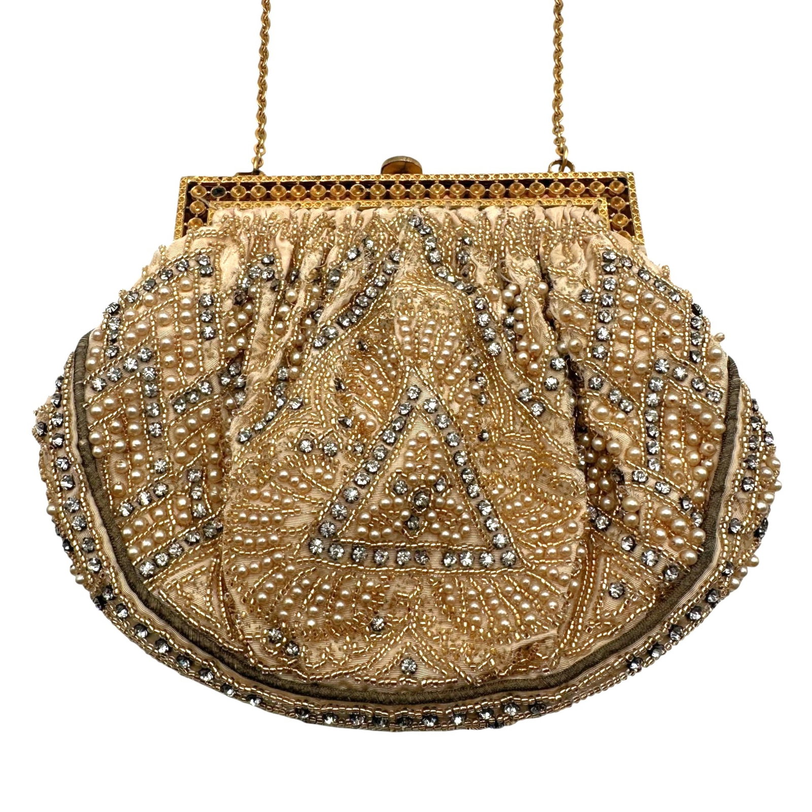 Made in France Vintage Beaded Evening Bag (1 of 16)
