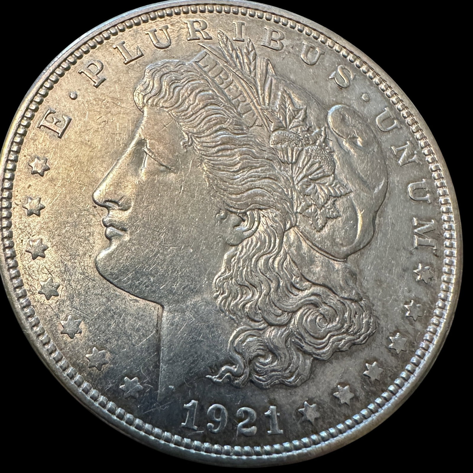 1921 Morgan Silver Dollar - 2