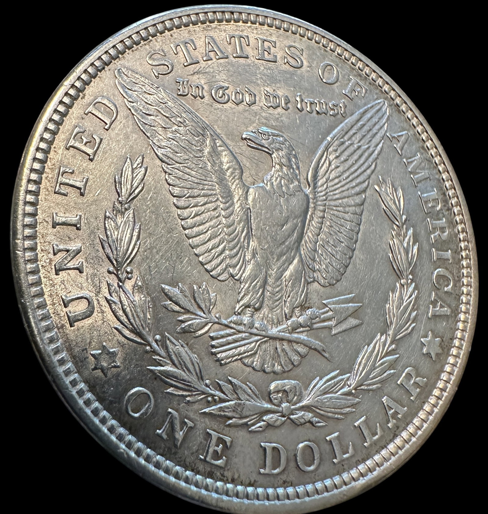 1921 Morgan Silver Dollar - 4