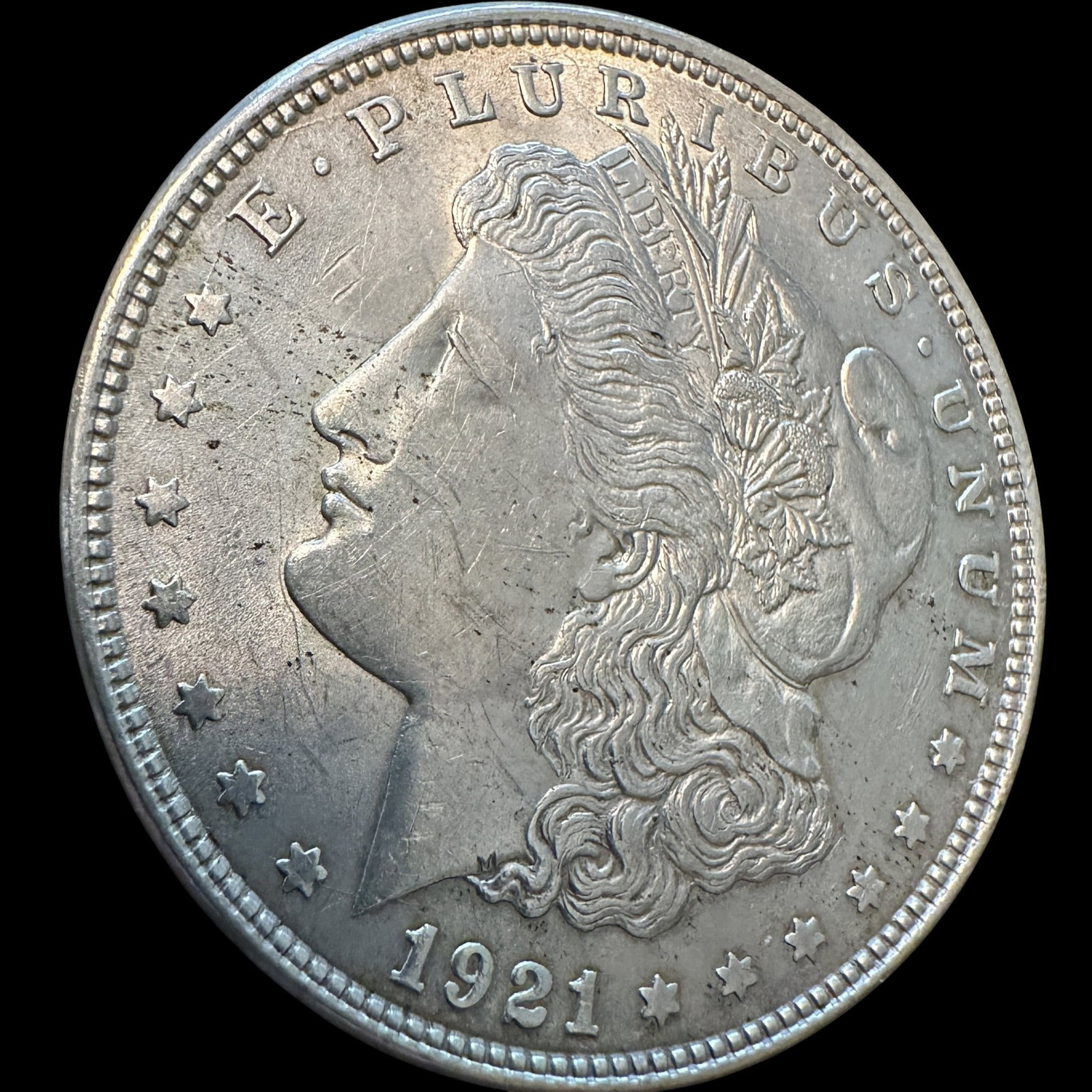 1921 Morgan Silver Dollar - 2