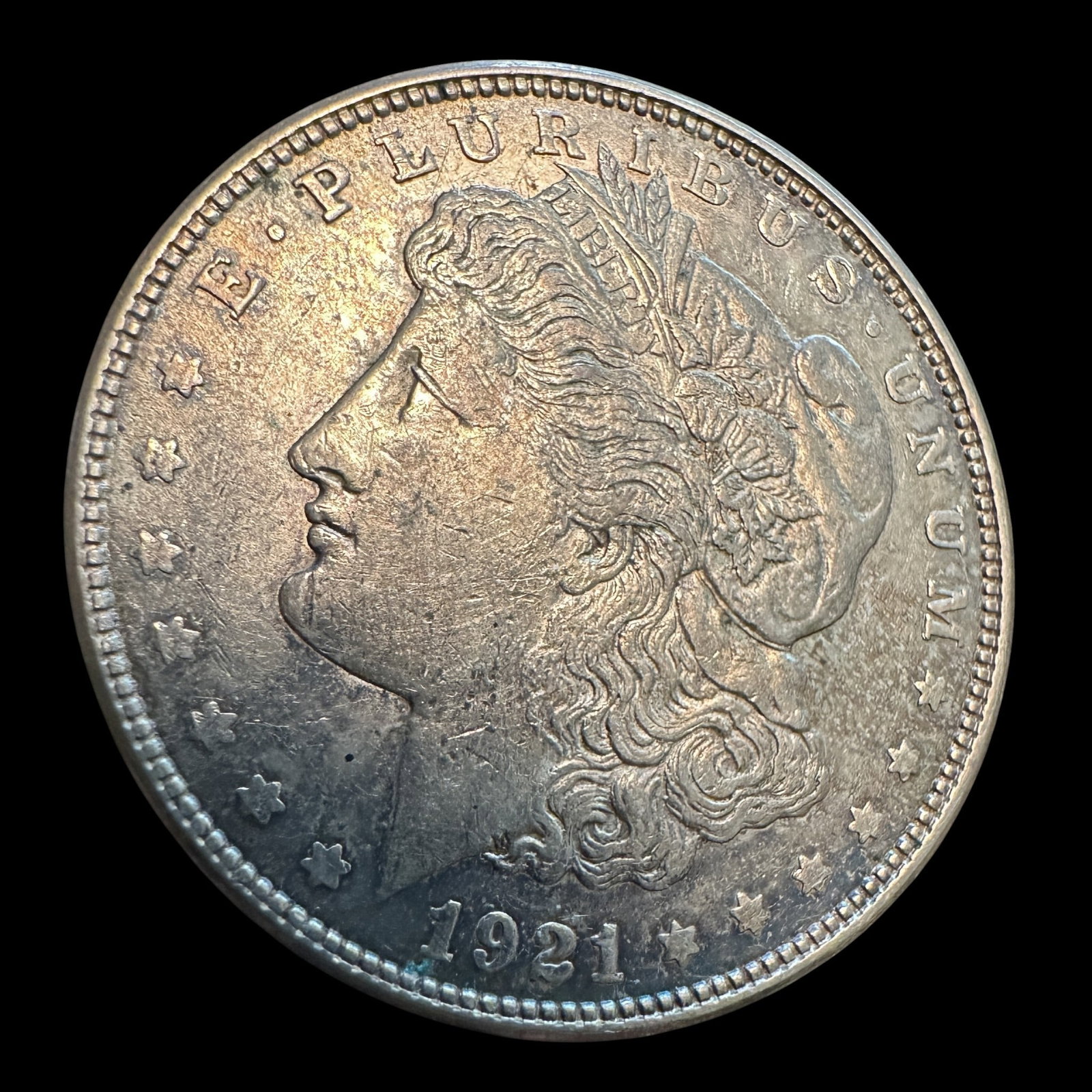 1921 D Morgan Silver Dollar - 2