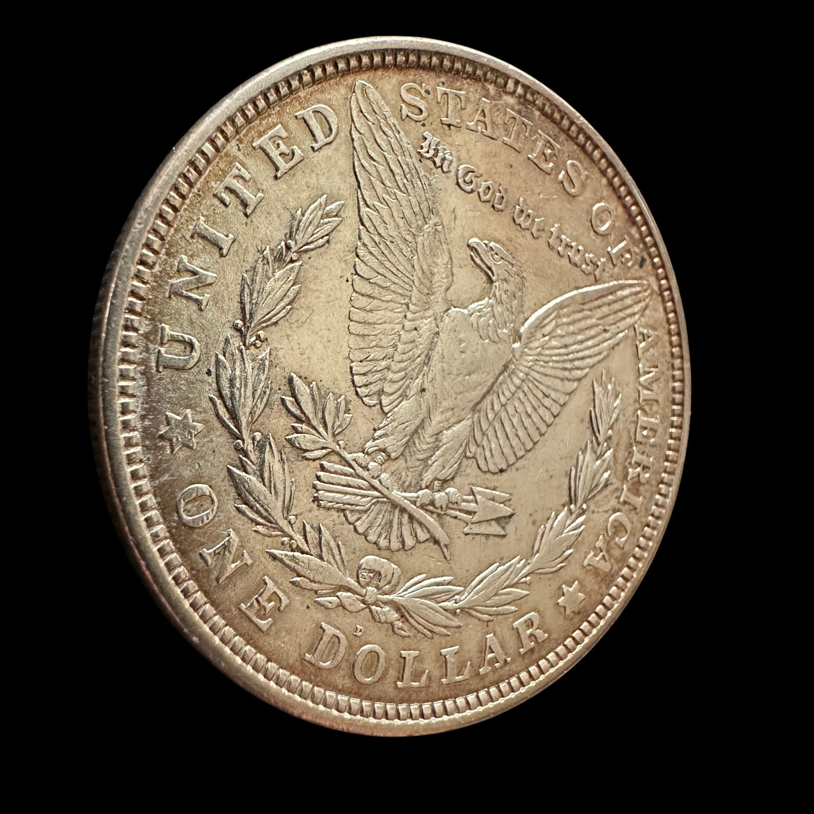 1921 D Morgan Silver Dollar - 4