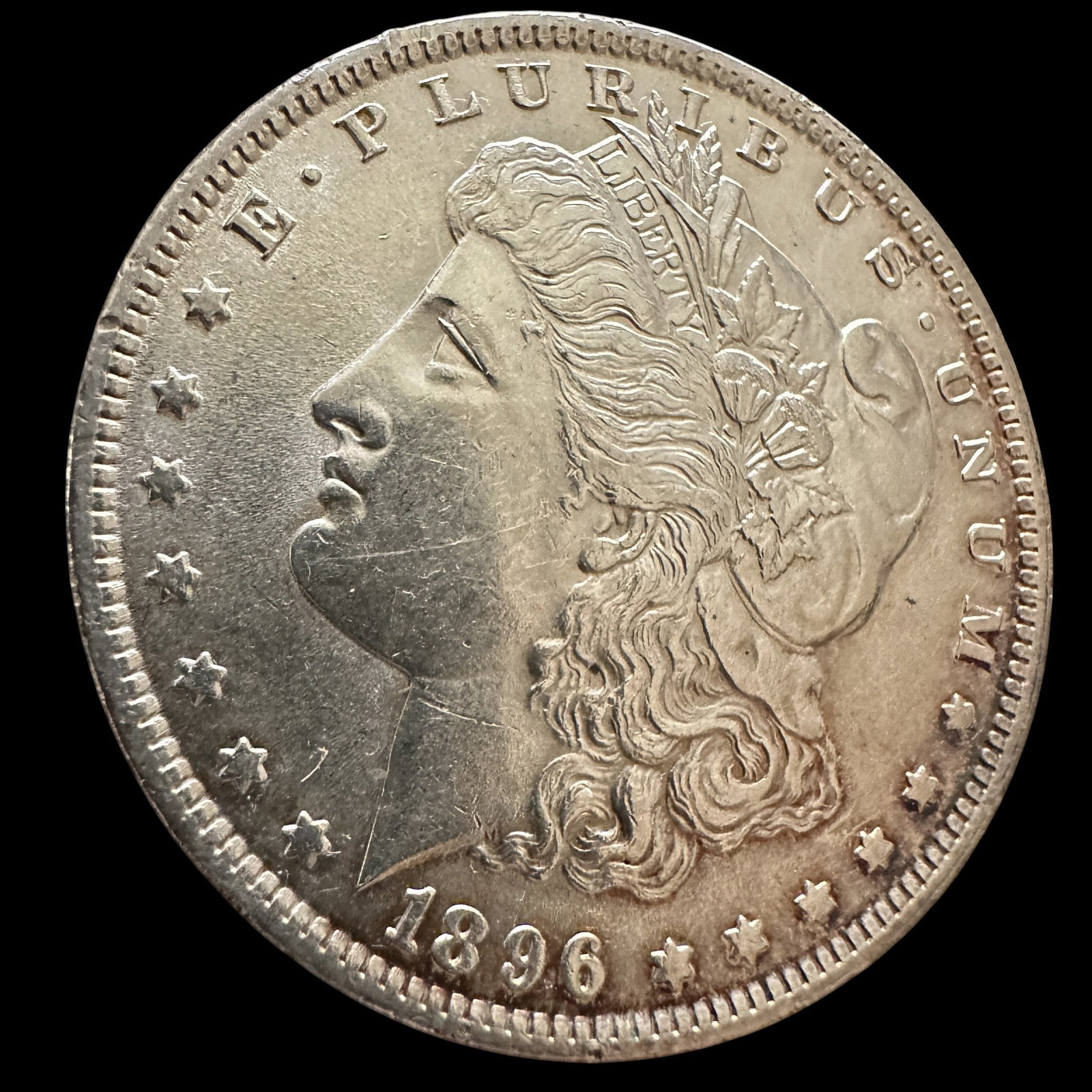 1896 Morgan Silver Dollar - 2