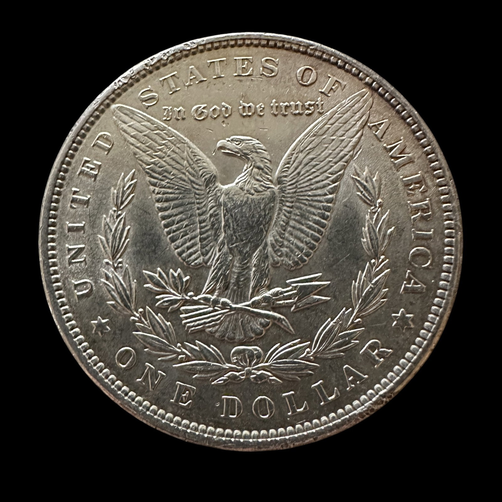 1896 Morgan Silver Dollar - 3