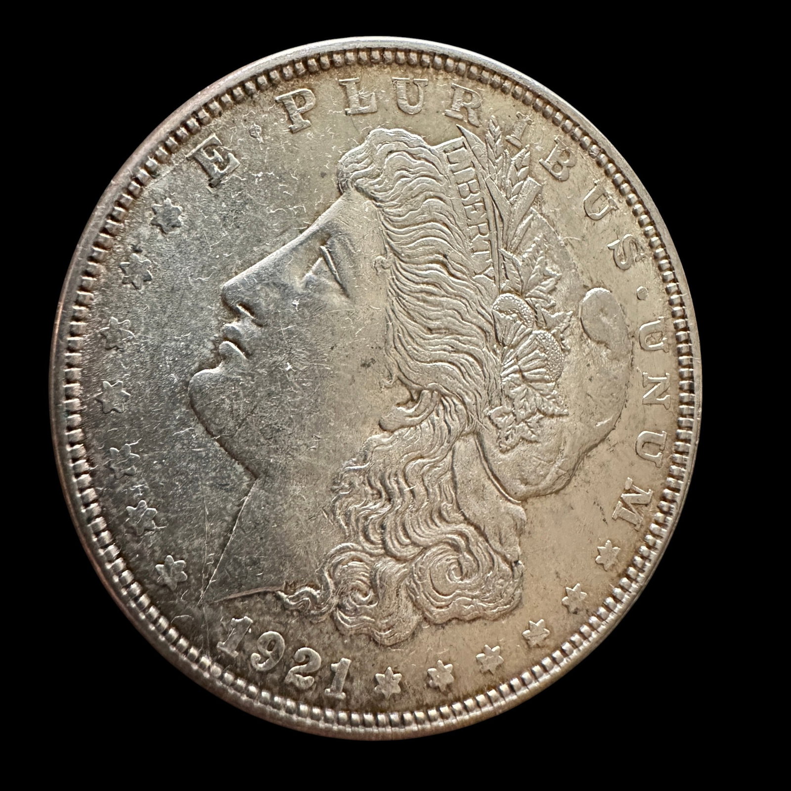 1921 D Morgan Silver Dollar - 2