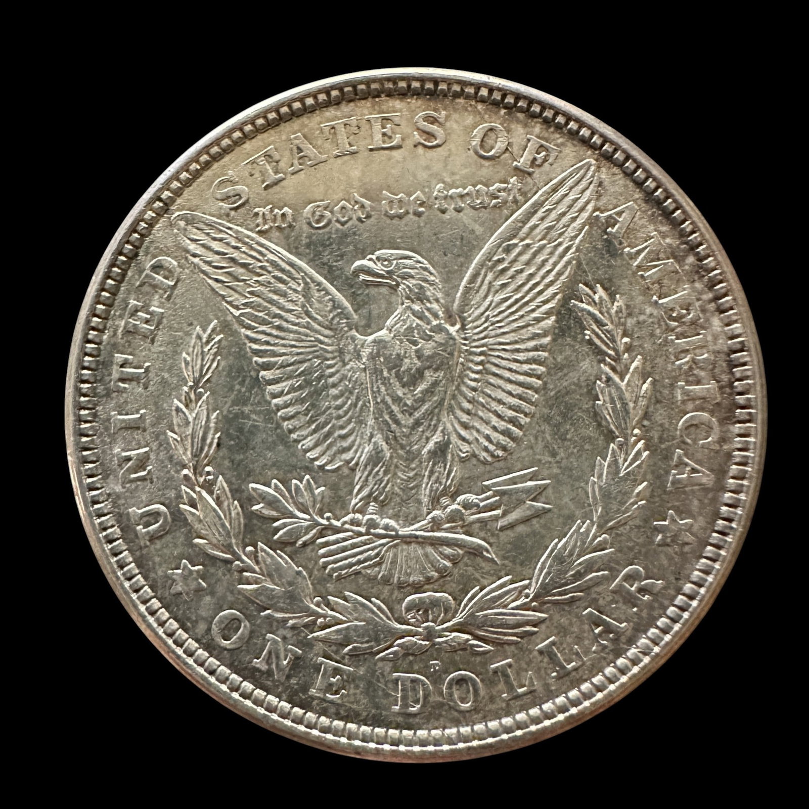 1921 D Morgan Silver Dollar - 3
