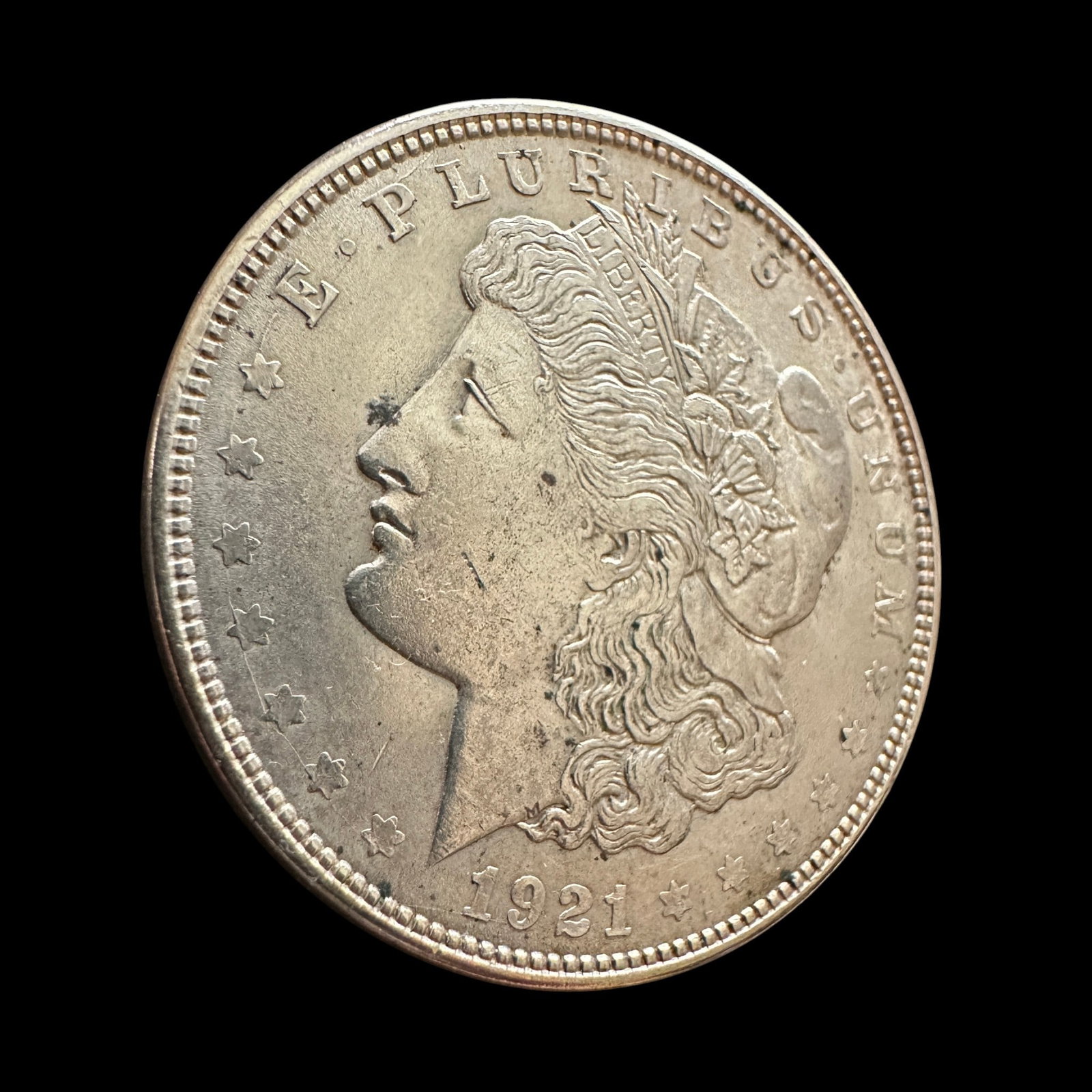 1921 D Morgan Silver Dollar - 2