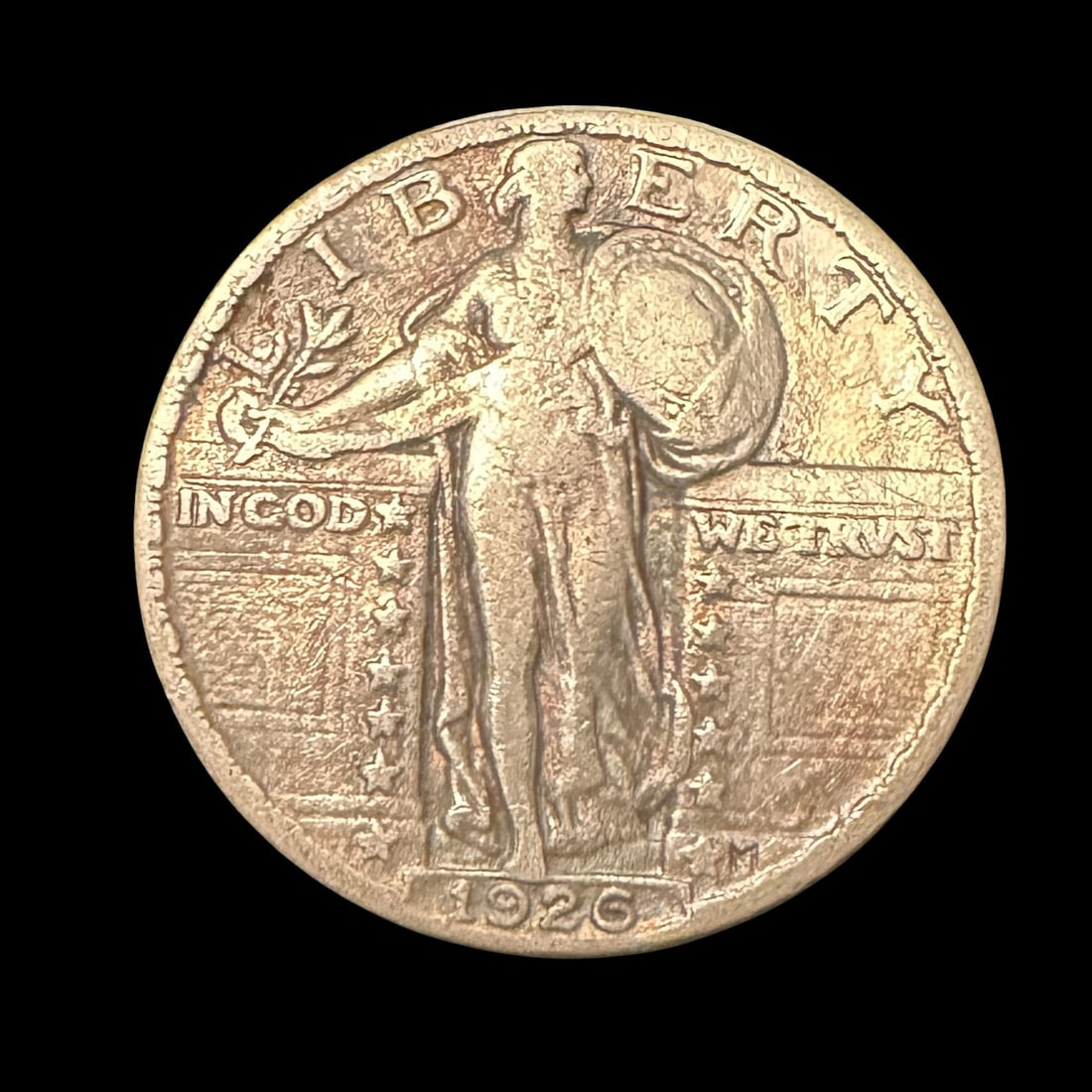 1926 Standing Liberty Quarter Dollar: Please review photos for more details as they are a part of the description. Item is being sold as found from an estate collection and may show signs of age, use, wear, imperfections, or surface