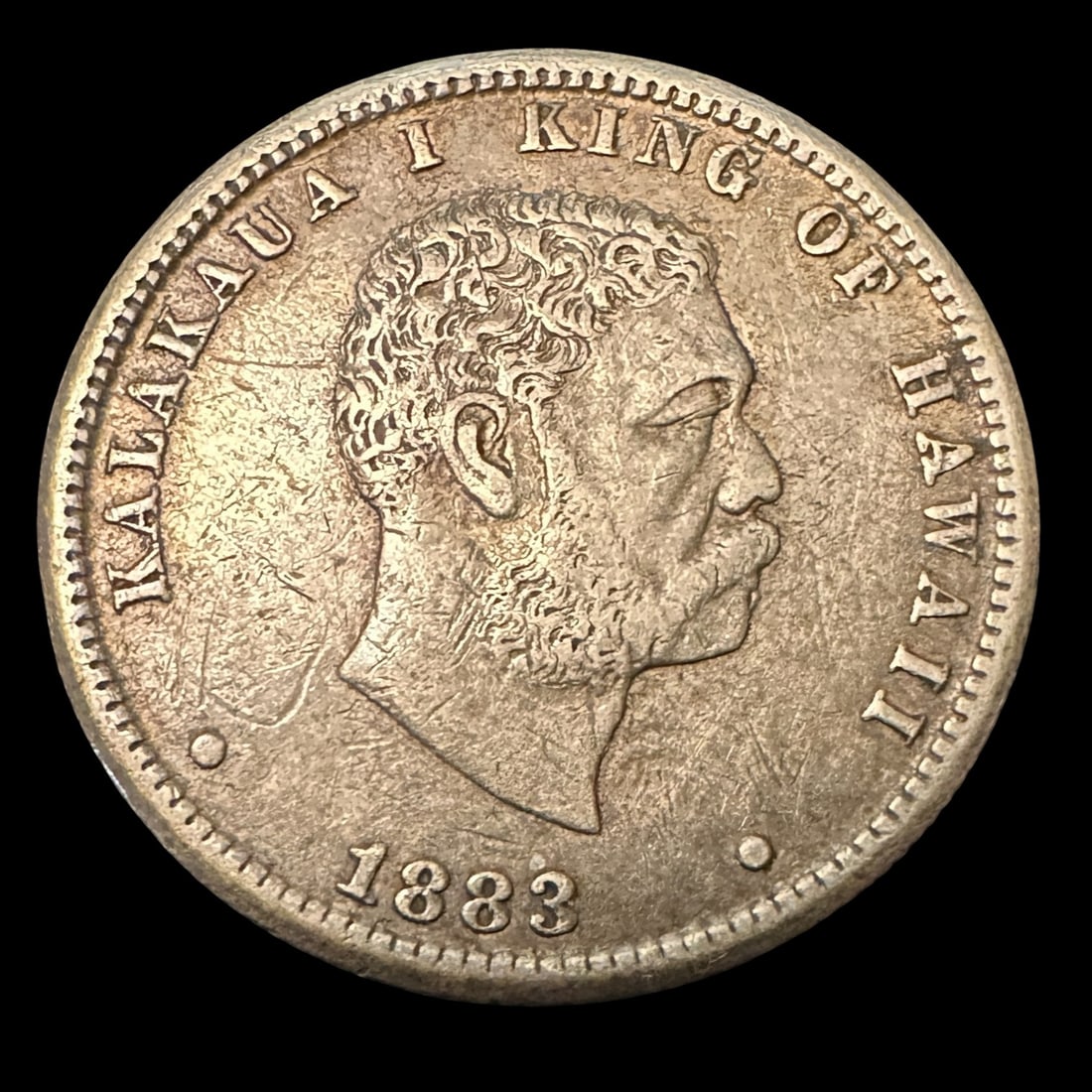1883 Hawaii Quarter Dollar: Please review photos for more details as they are a part of the description. Item is being sold as found from an estate collection and may show signs of age, use, wear, imperfections, or surface