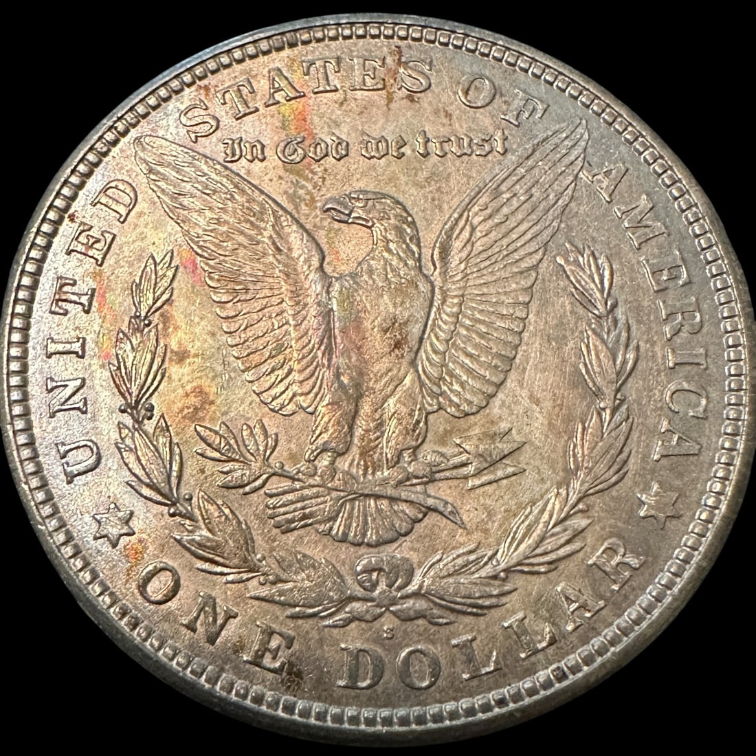 Nice 1921 S Silver Dollar - 2