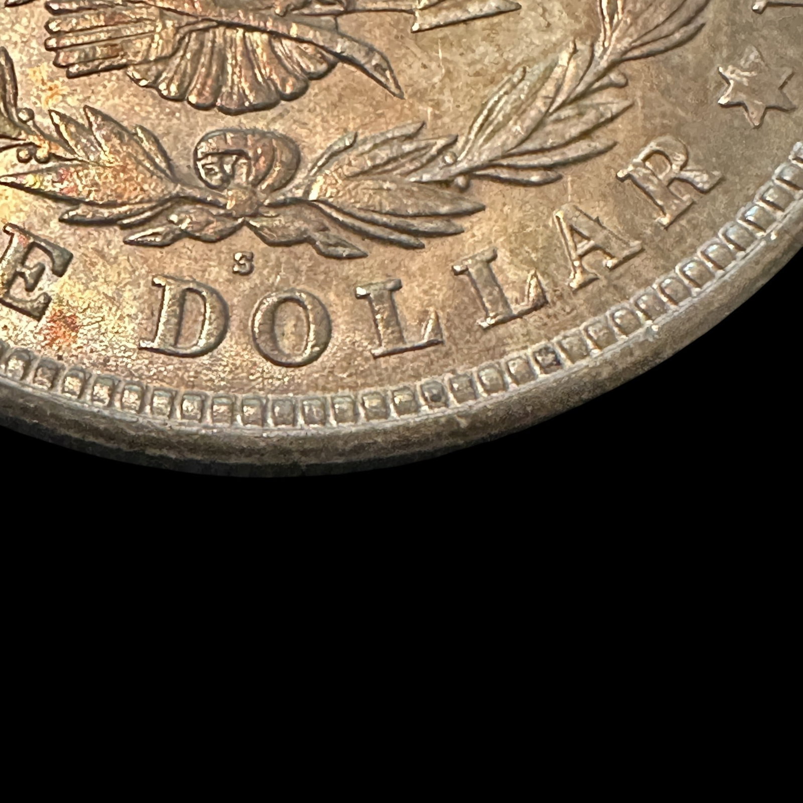 Nice 1921 S Silver Dollar - 3