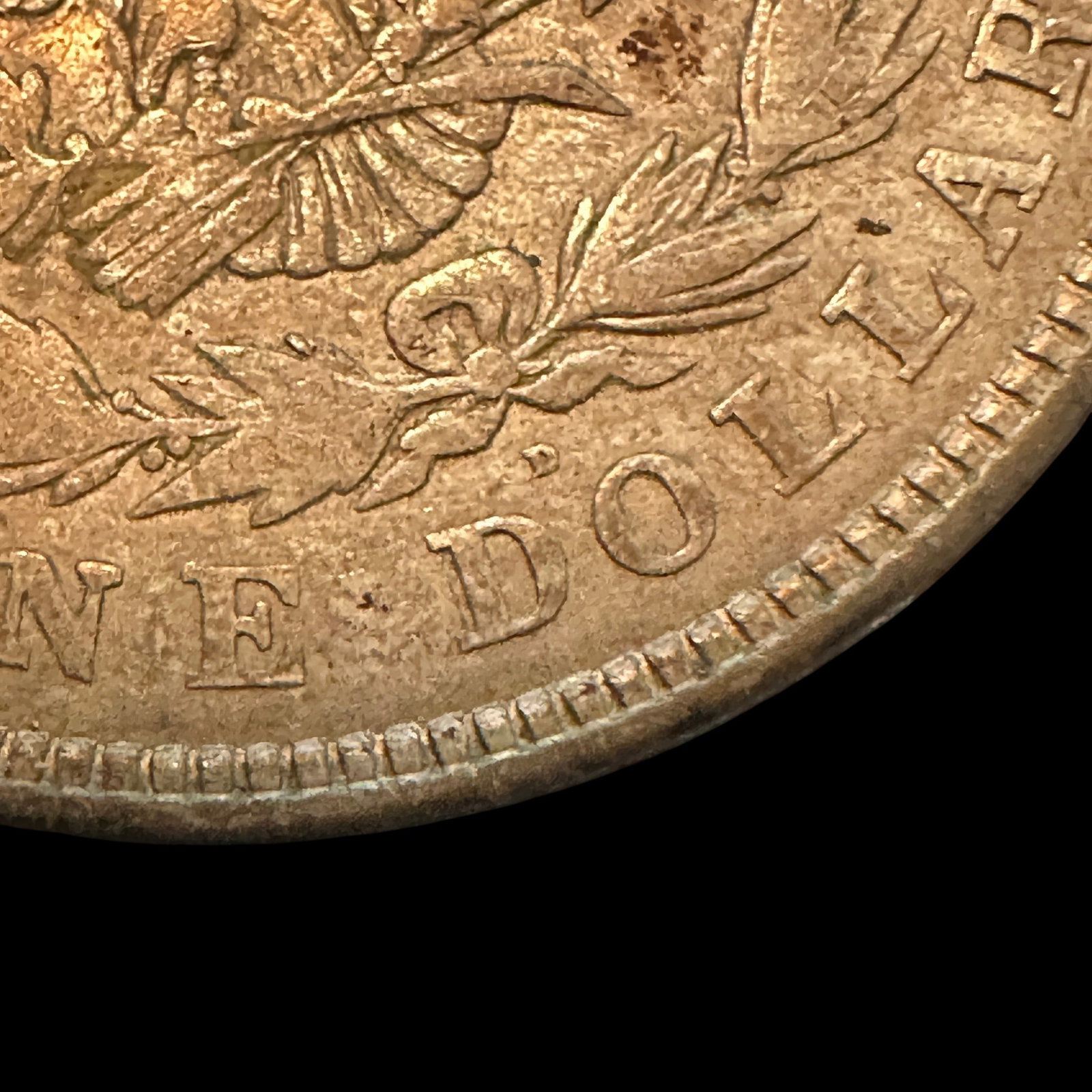1921 D Morgan Silver Dollar - 3