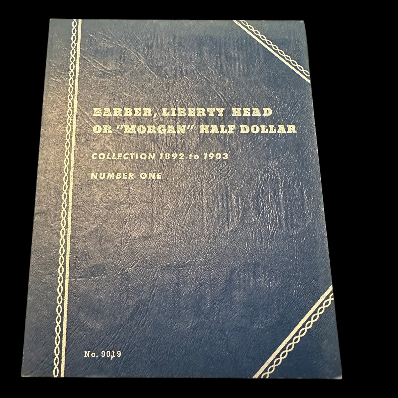 Partial Book with 9 Barber Half Dollars: Please review photos for more details as they are a part of the description. Item is being sold as found from an estate collection and may show signs of age, use, wear, imperfections, or surface