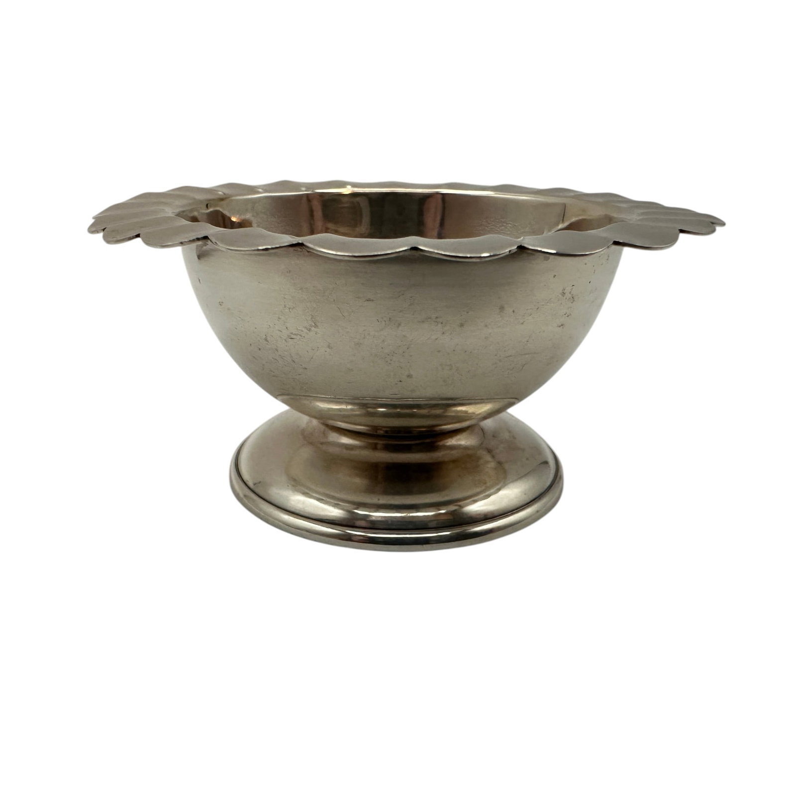 Japanese 950 Silver Tea Strainer with Base - 4