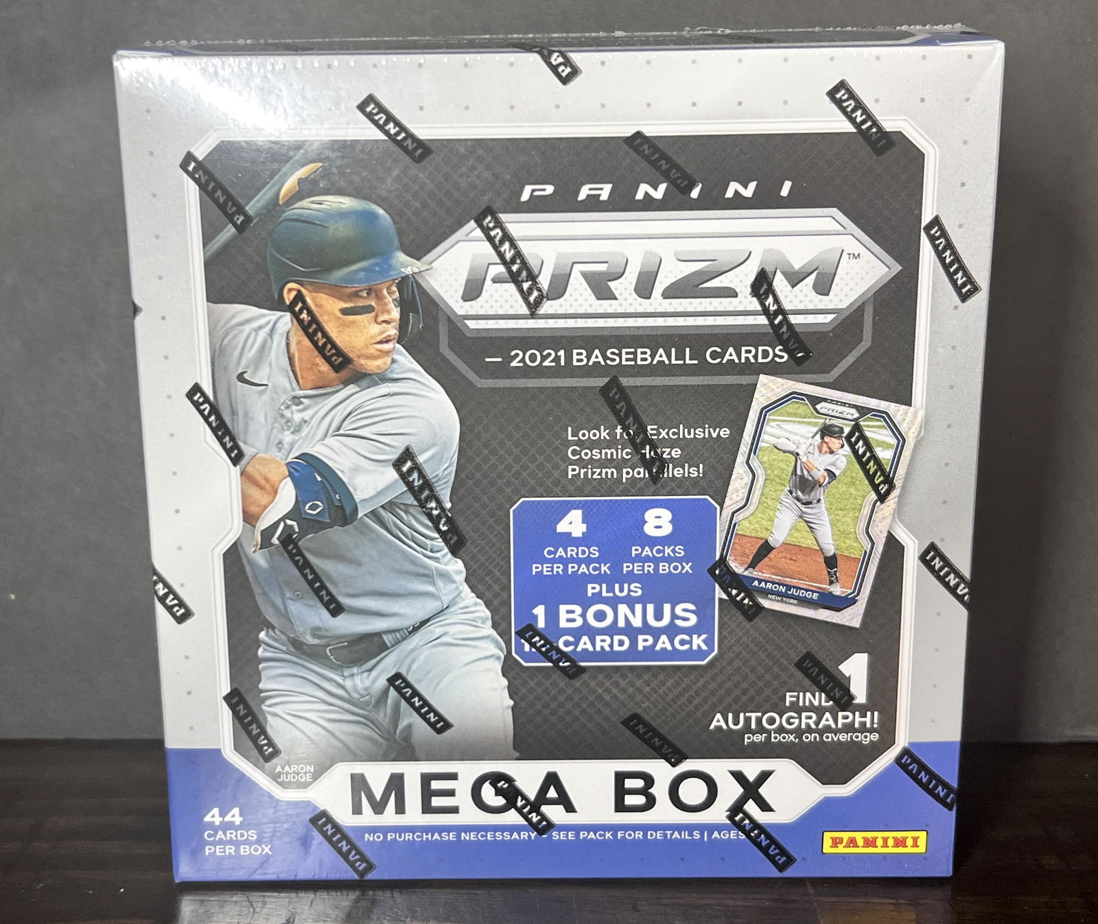 2021 Panini Prizm Baseball MEGA BOX ~ 44 Cards Unopened (1 of 2)