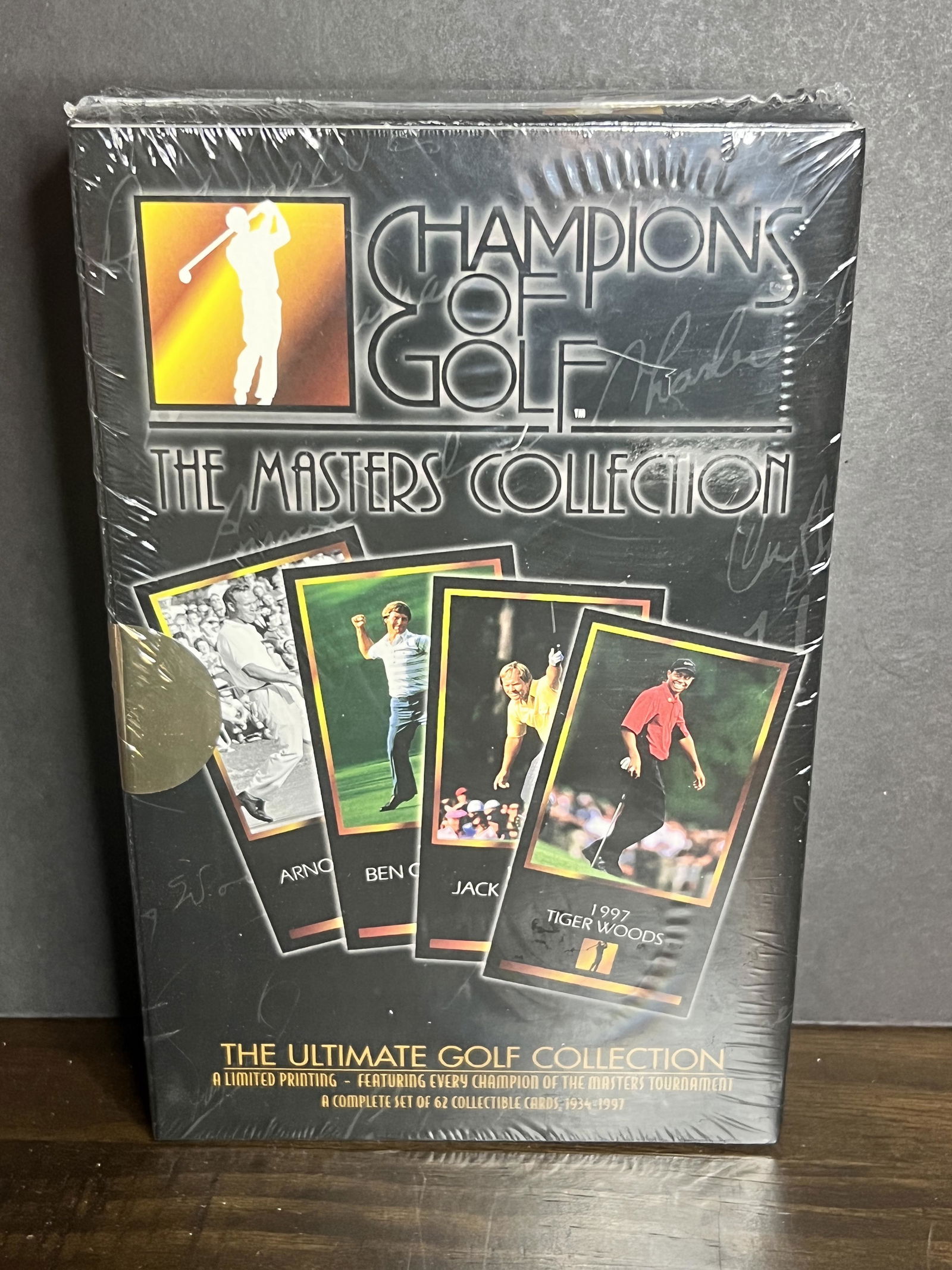 1997 GRAND SLAM VENTURES Champions of Golf The Masters Collection Complete Factory Set With Tiger (1 of 3)
