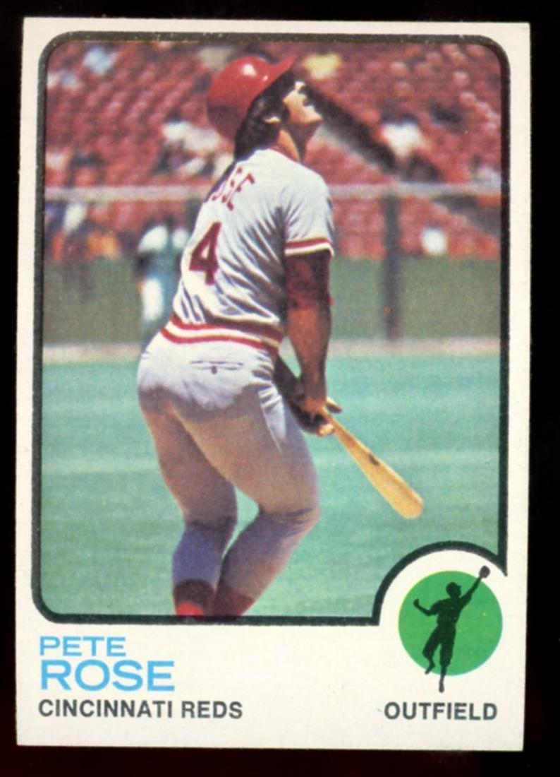 1973 Topps #130 Pete Rose EX (1 of 2)