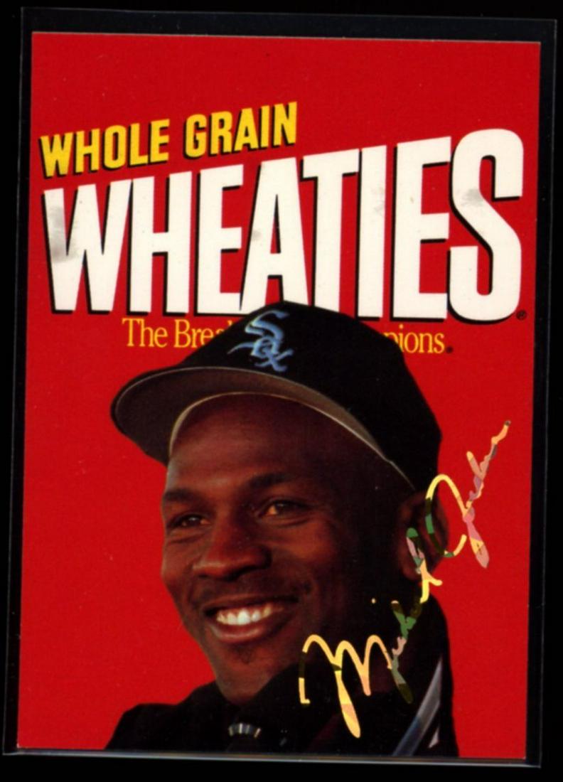 1994 Sports Stars USA Michael Jordan Promo Card â€œBetter Eat your Wheatiesâ€: 1994 Sports Stars USA Michael Jordan Promo Card â€œBetter Eat your Wheaties”
