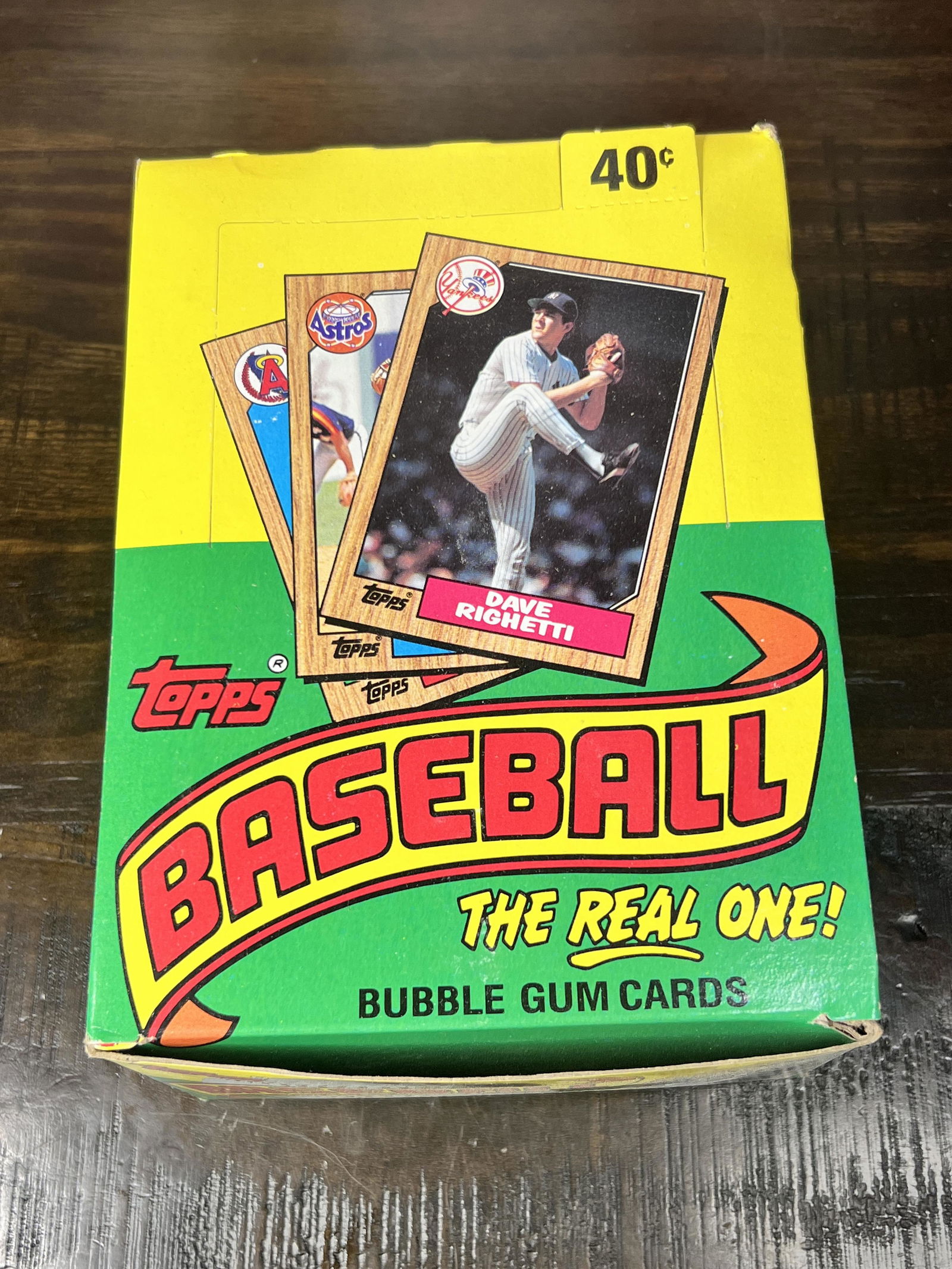 1987 Topps Baseball Box 36 Unopened Wax Packs - Straight From CASE (1 of 2)