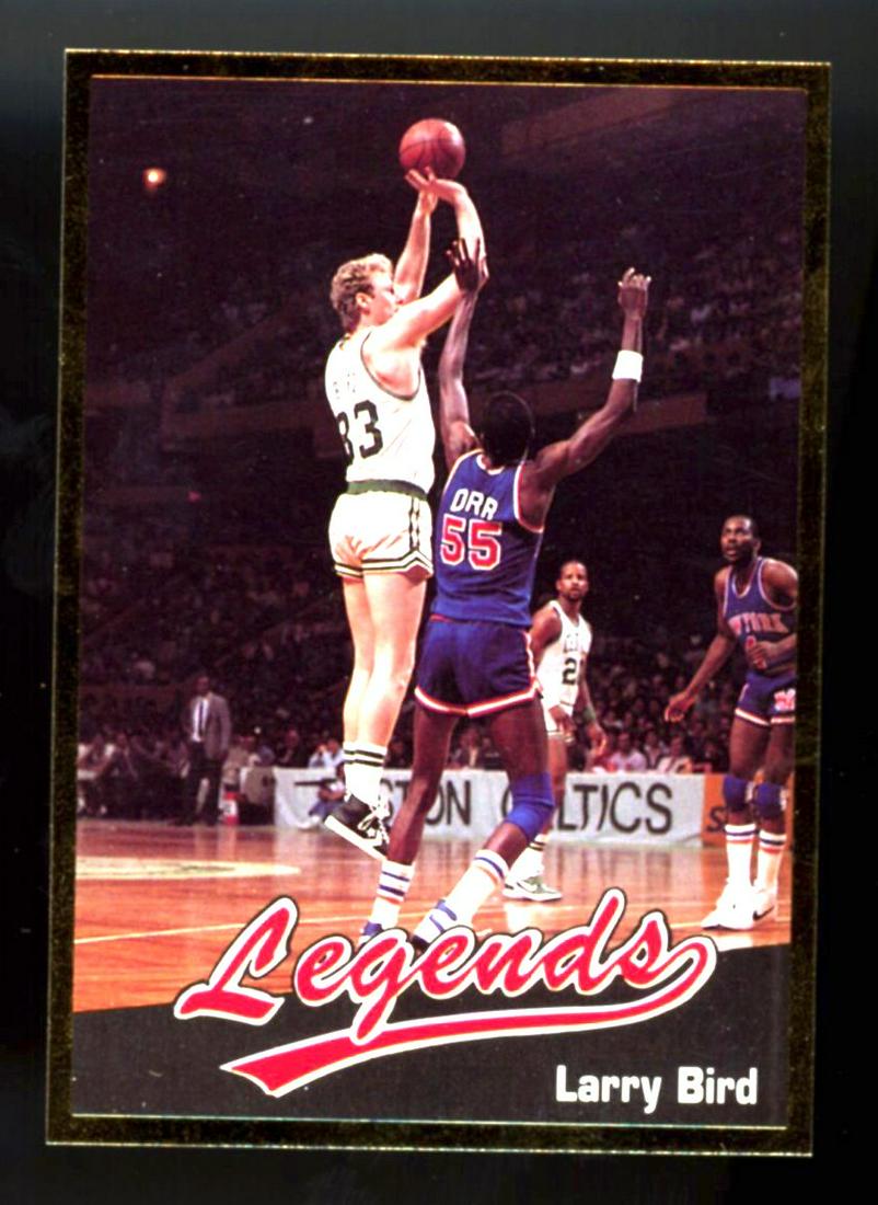 1990 Legends Magazine Larry Bird Hand-Cut (1 of 2)
