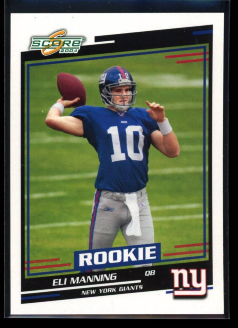 2004 Score #371 Eli Manning Rookie Card NM (1 of 2)