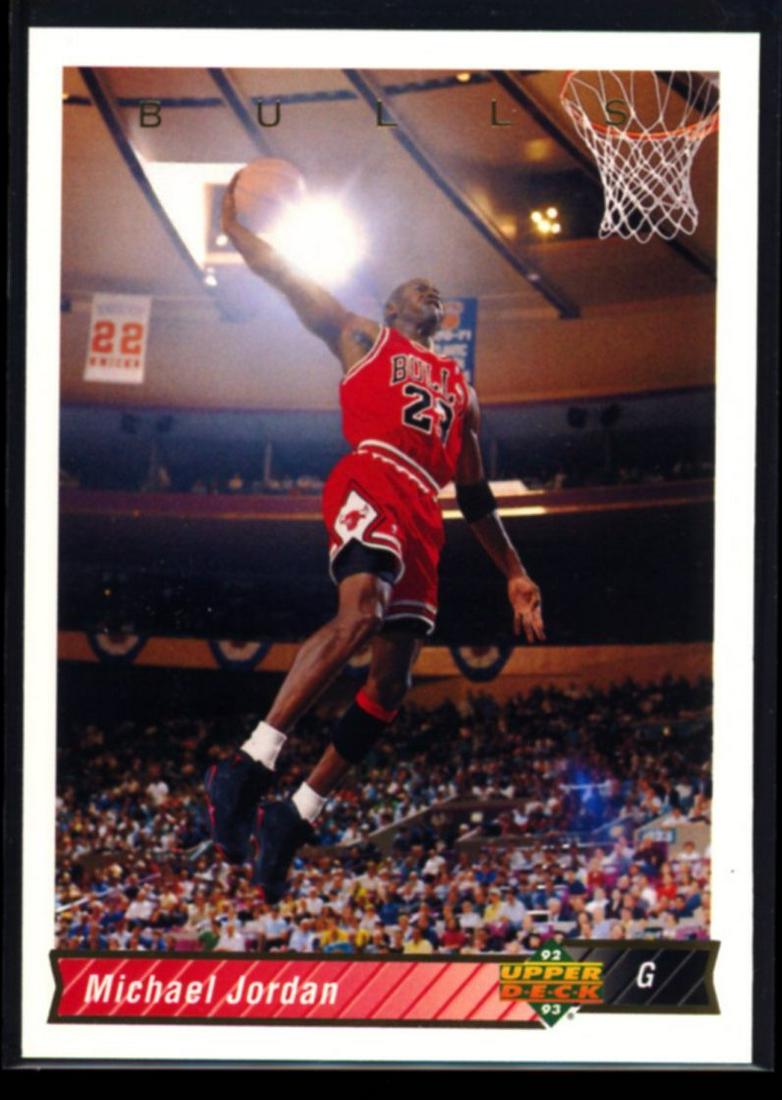 1992 Upper Deck #23 Michael Jordan NM (1 of 2)