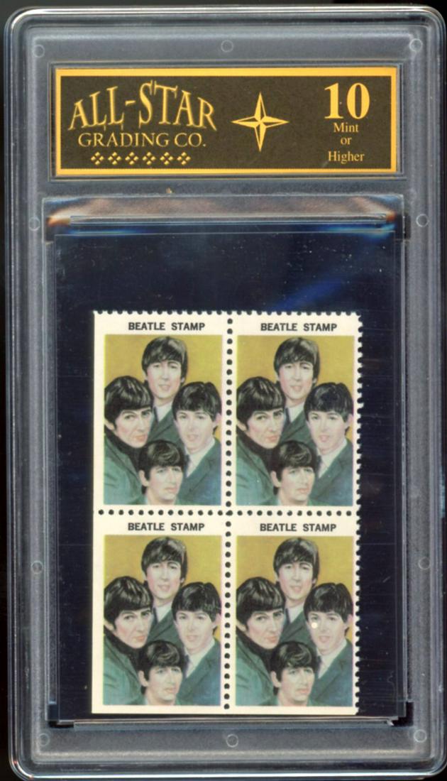 1964 Beatles Stamp All Star 10: 1964 Beatles Stamp All Star 10
