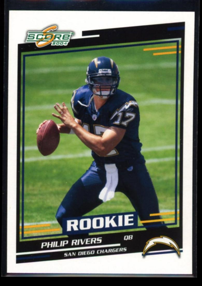 2004 Score #374 Philip Rivers Rookie Card NM (1 of 2)