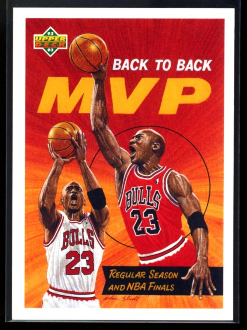 1992 Upper Deck Michael Jordan MVP NM (1 of 2)