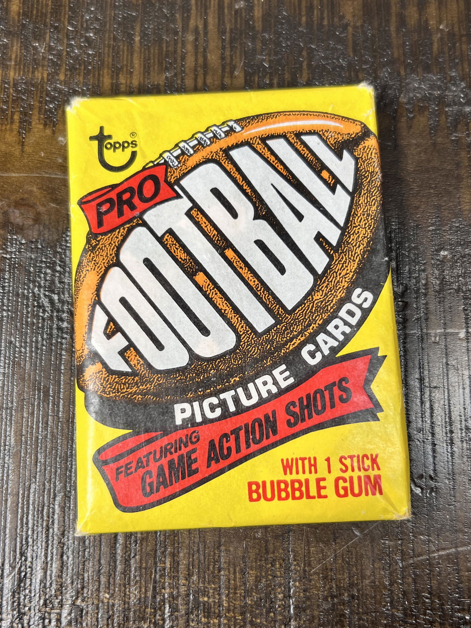 1977 Topps Football Wax Pack Unopened (1 of 2)
