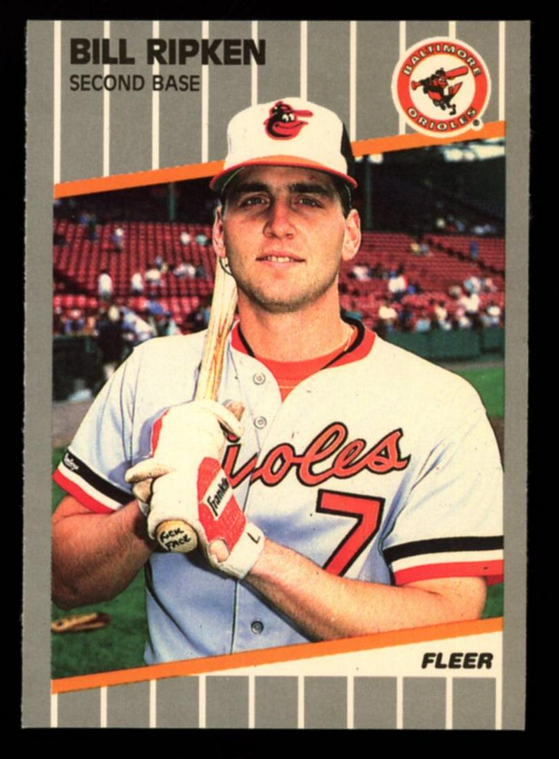 1989 Fleer Bill Ripken FF Error (1 of 2)