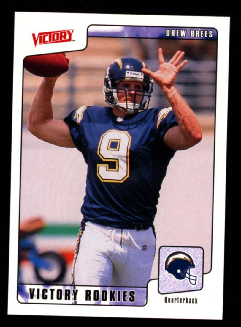 2001 Victory Drew Brees Rookie Card (1 of 2)