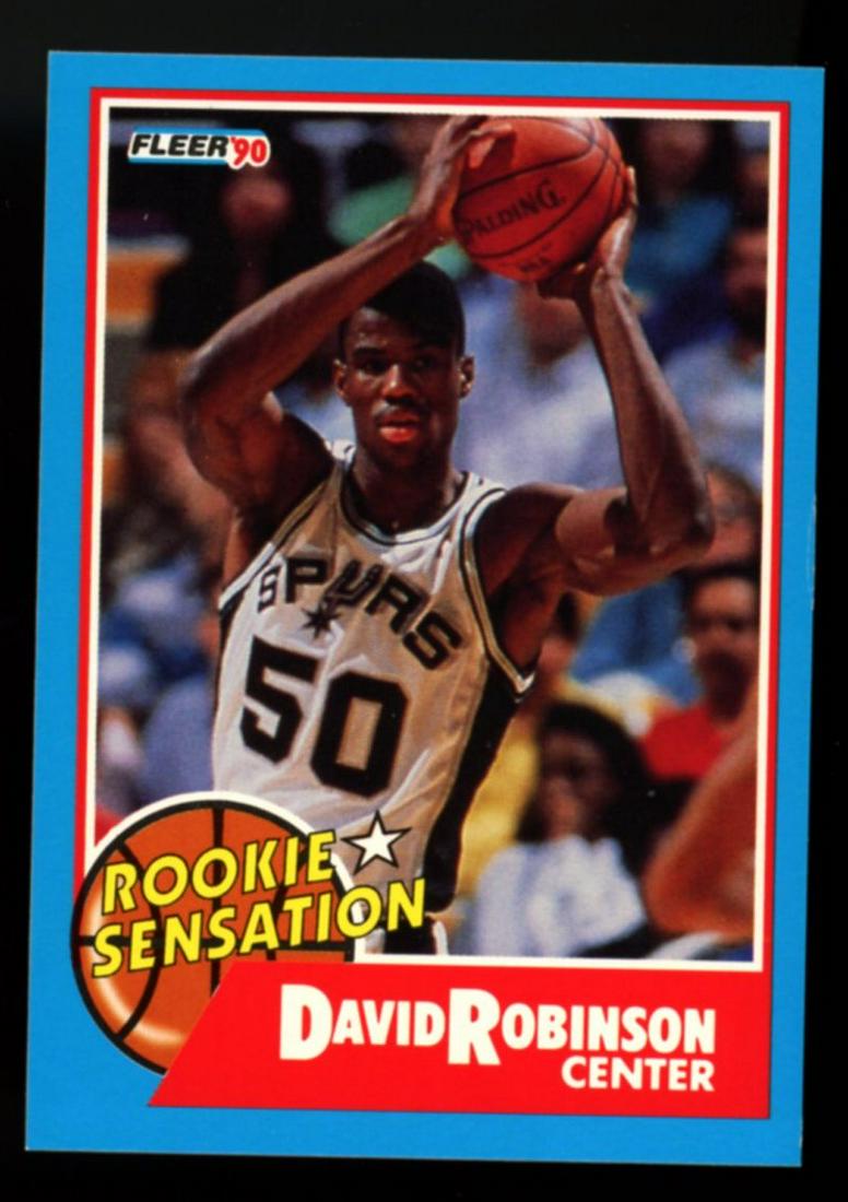 1990 Fleer David Robinson Rookie Sensation (1 of 2)
