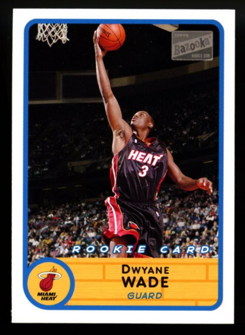 2003 Bazooka Dwayne Wade Rookie (1 of 2)