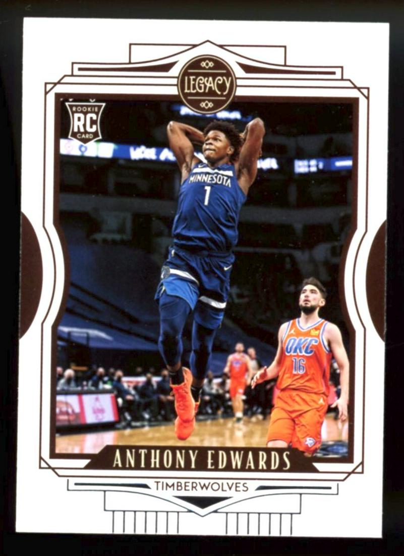 2020 Legacy Anthony Edwards Rookie: 2020 Legacy Anthony Edwards Rookie
