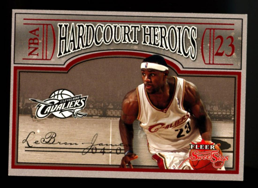 2004 Fleer Lebron James Sweet Sigs (1 of 2)