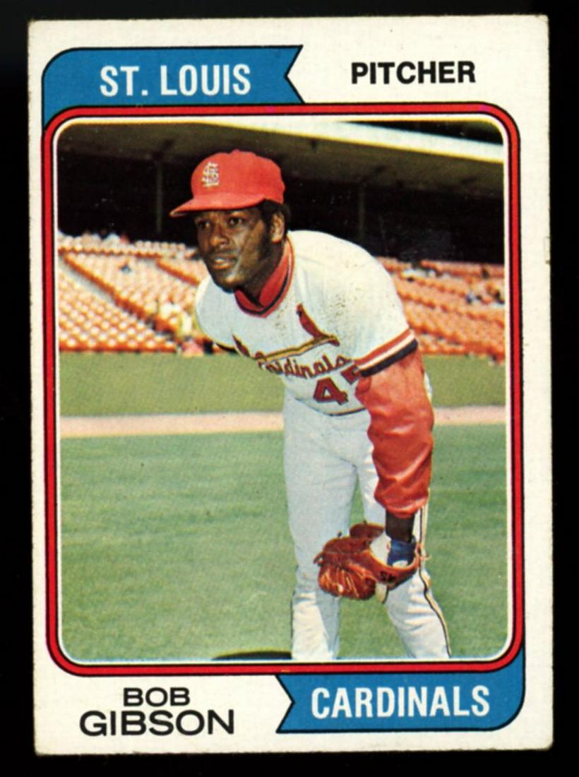 1974 Topps #350 Bob Gibson: 1974 Topps #350 Bob Gibson