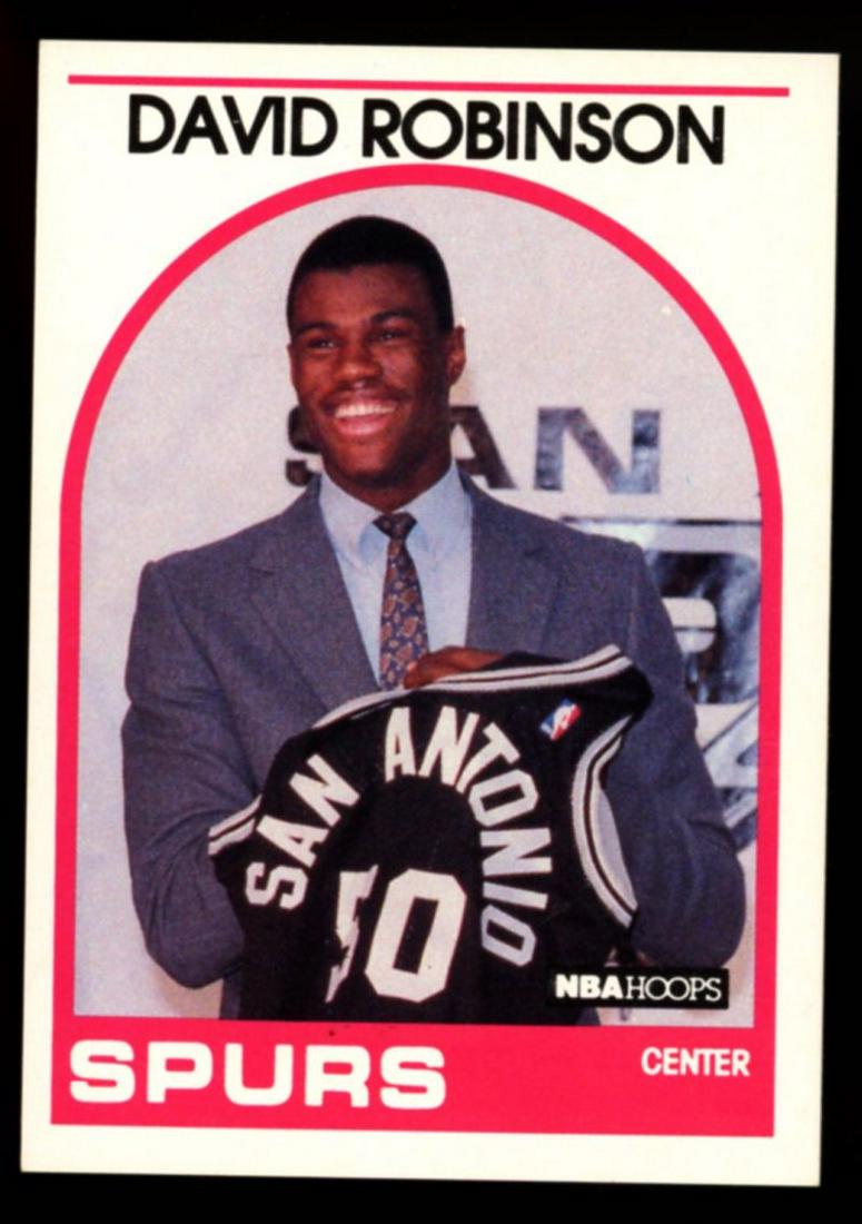 1989 NBA Hoops David Robinson Rookie (1 of 2)