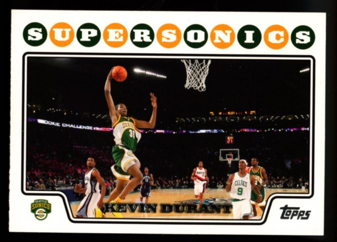 2008 Topps Kevin Durant 2nd Year: 2008 Topps Kevin Durant 2nd Year