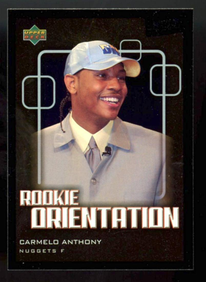 2003 Upper Deck Carmelo Anthony Rookie (1 of 2)